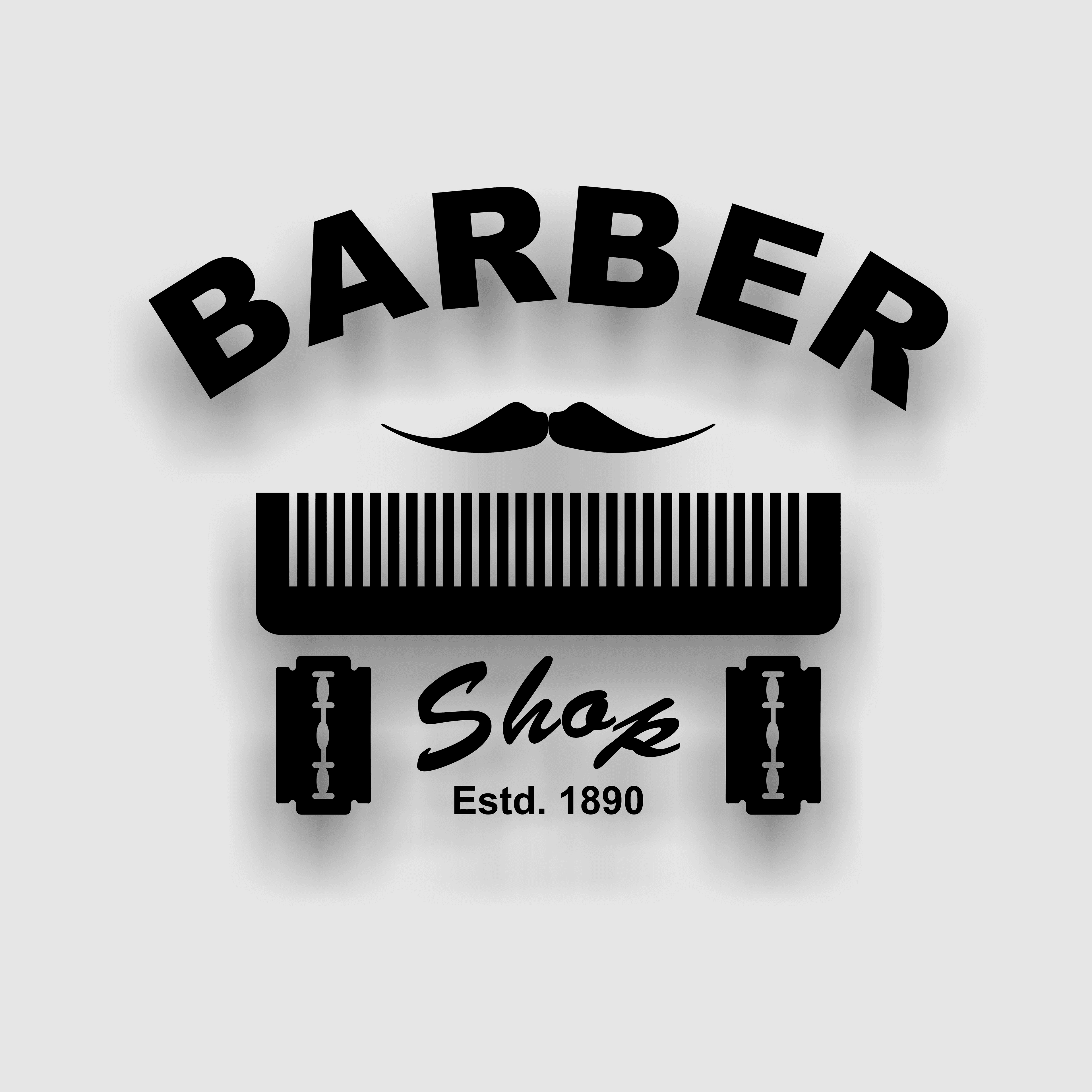 Sudut Barber Logo